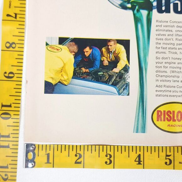 Rislone Concentrate Vintage 1969 Hot Rod Ad Dont Honey Us Retro Garage Decor - Picture 4 of 6